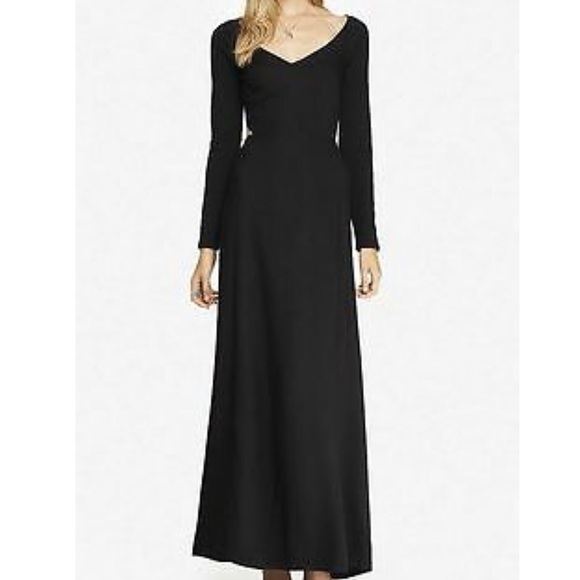 Express | Dresses | Express Black Cutout Maxi Dress | Poshmark